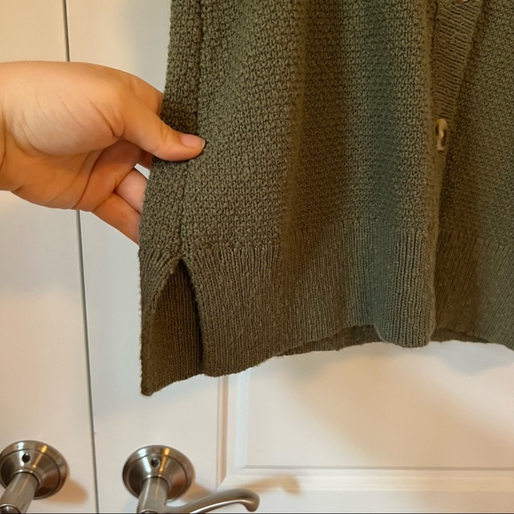 Madewell green sweater tank - Picture 6 of 10